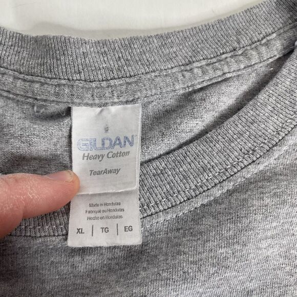 2017 Outback Bowl Long Sleeve Shirt, XL, Grey, Graphic, Iowa Vs Florida, Gildan - Picture 4 of 10